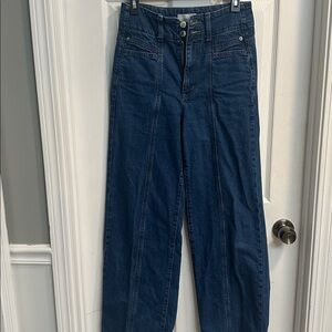 Universal Thread High-Rise Wide Leg Blue Jeans
